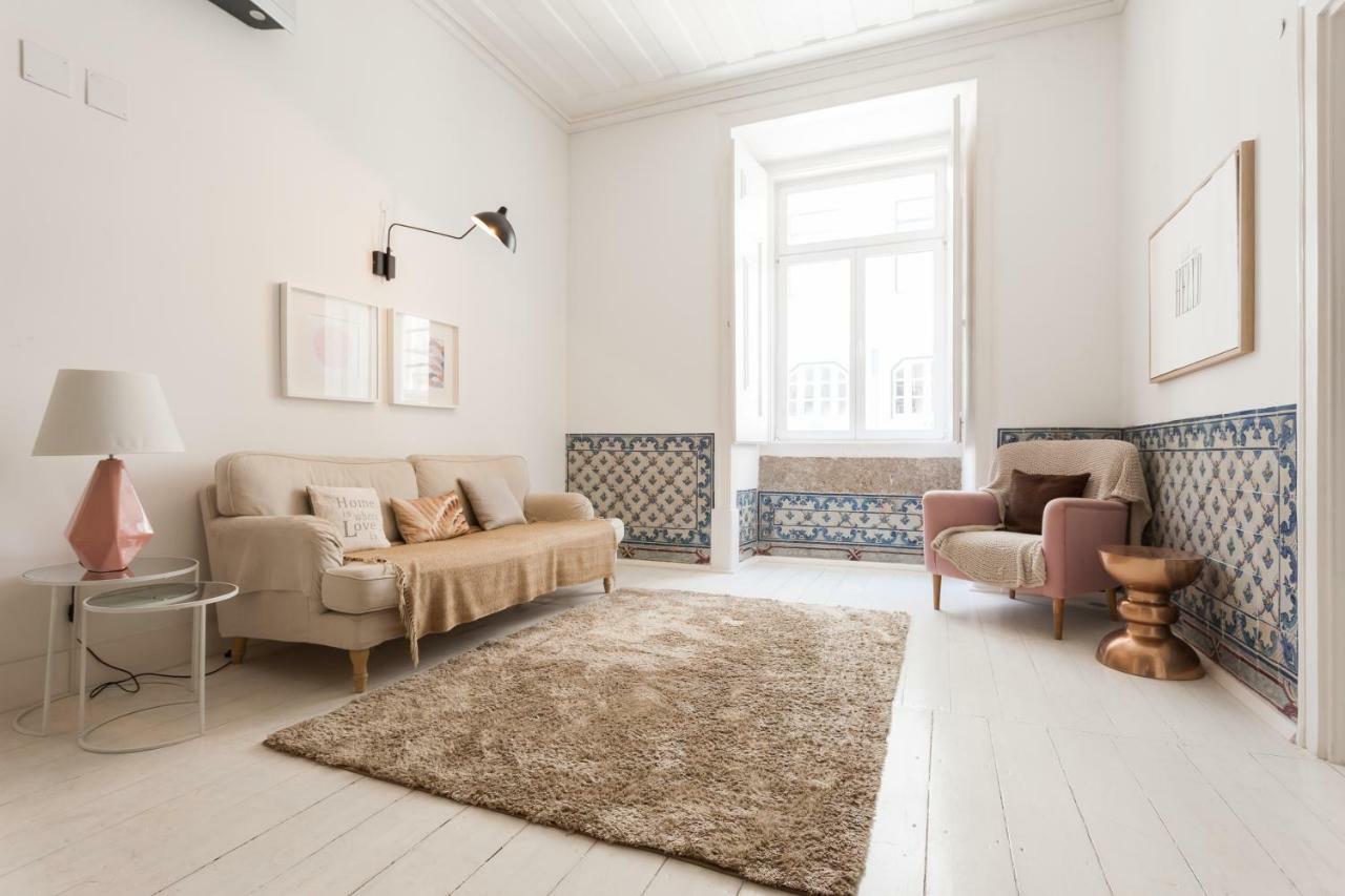 Baixa Tile Blue Two-Bedroom Apartment - By Lu Holidays Lisboa Eksteriør billede